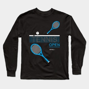 Big Tennis (color) Long Sleeve T-Shirt